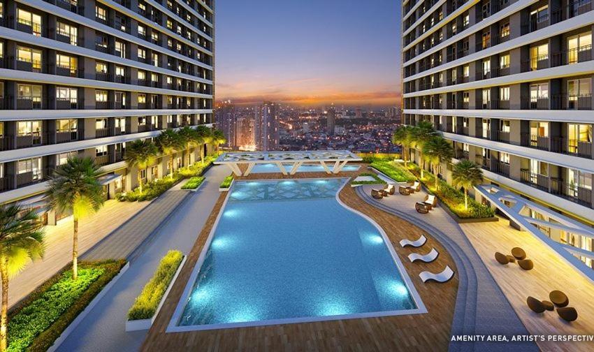 1Br Unit Condotel W Balcony Fame Residences #Fm64 Manila Exteriör bild